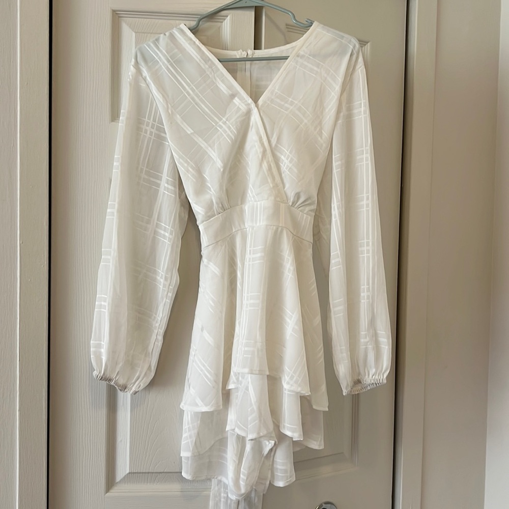 White romper size L